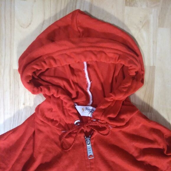 Vintage 80s Key Imperial Lightweight Zipper Hoodie Sweatshirt - Picture 3 of 8